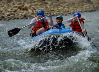 Popular White-Water Rafting Sites