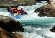 Popular White Water Rafting Spots