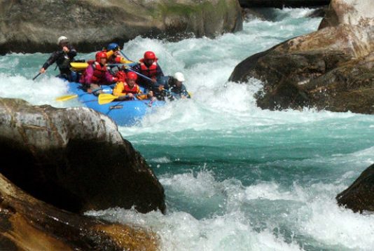 Popular White Water Rafting Spots