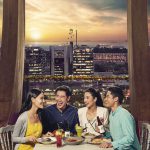 Hilltop Garden Dining With Cable Car Views