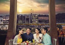 Hilltop Garden Dining With Cable Car Views