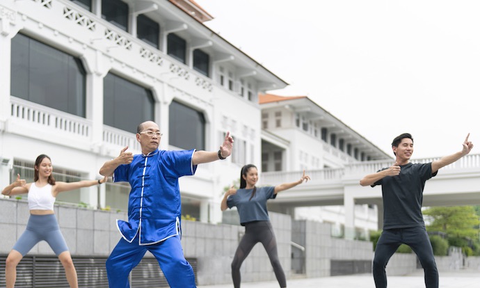 Oasia Resort Sentosa - qi gong