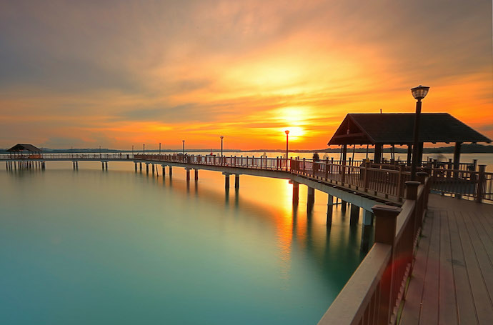 Sunrise & Sunset Changi Boardwalk sunrise_Vincent Chong STB