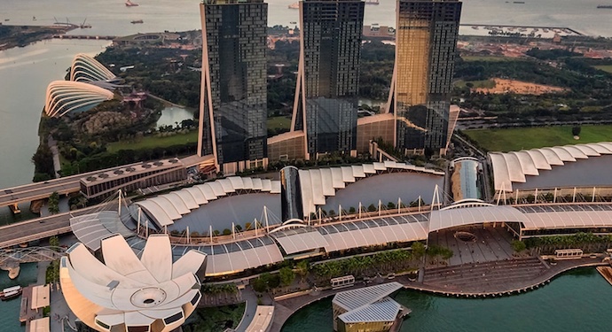 Top 8 Experiential Walking Trails -Marina Bay Sands