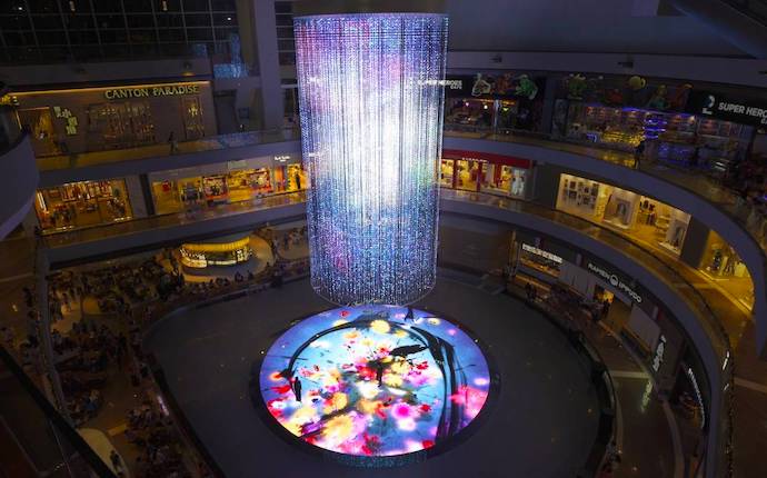 5 Best Light Shows To Catch In Singapore - Digital Light Canvas at Marina Bay Sands