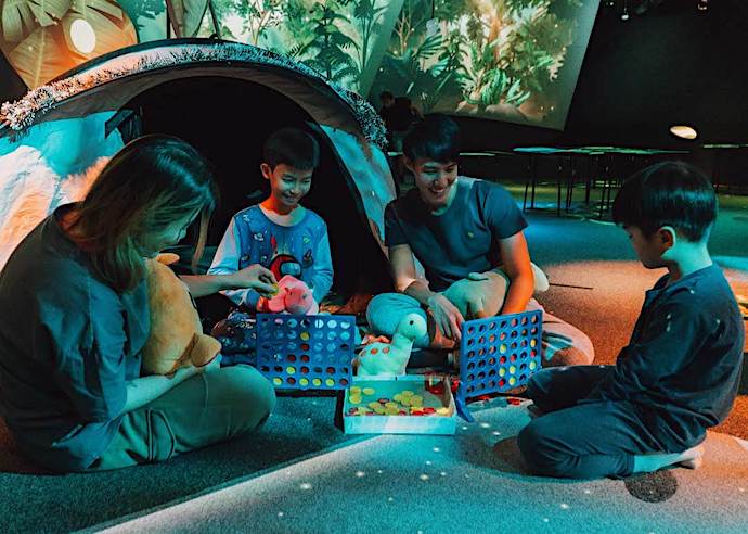 Top 12 Things To See & Do at Changi Festive Village This Holiday Season -“A Night at the Airport” Family Camp