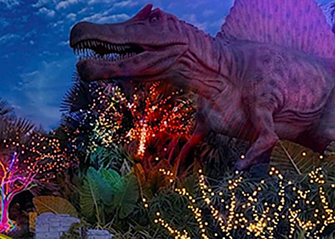 Top 12 Things To See & Do at Changi Festive Village This Holiday Season - Dino Glow