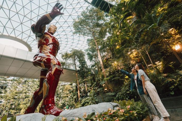 5 Mighty Things To Check Out at Marvel Avengers Universe at Jewel Changi Airport - Avengers Assemble @ Shiseido Forest Valley