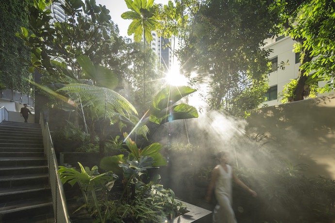 4 Terraced Environments Offering Extraordinary Indoor & Outdoor Experiences at Pan Pacific Orchard, Singapore - Tropical plants, water features, Mediterranean-Peruvian flavours at Forest Terrace