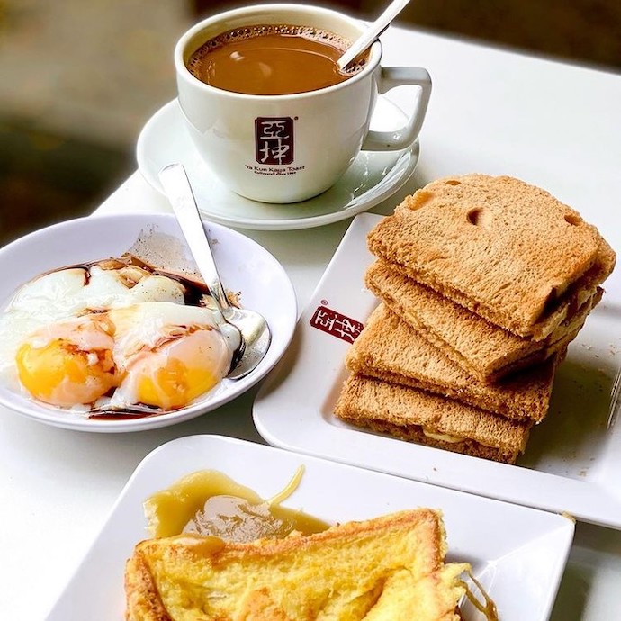 6 Popular Singapore Dishes & The Stories Behind Them - Kaya Toast & Nanyang Coffee