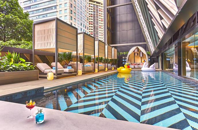 4 Spaces To Soak Up Fun-Loving Fashion Vibes at Pullman Singapore Orchard - Hip beach club