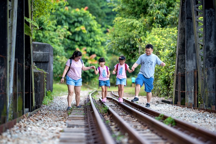 6 Nature Trails in Singapore to Explore with Kids - Rail Corridor