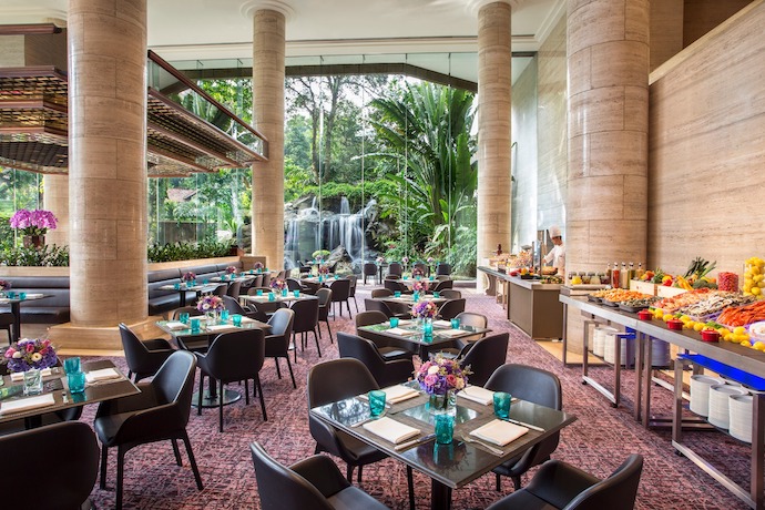10 Instagram-Worthy Waterfalls to Check Out in Singapore - The Dining Room, Sheraton Towers